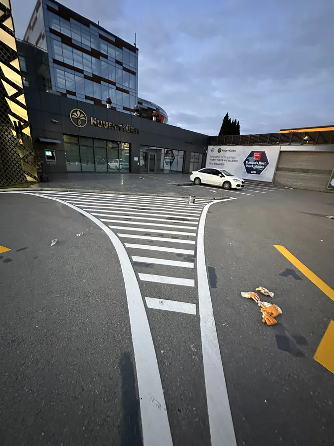 Açık Otopark Çizgi & Zemin İşaretleme