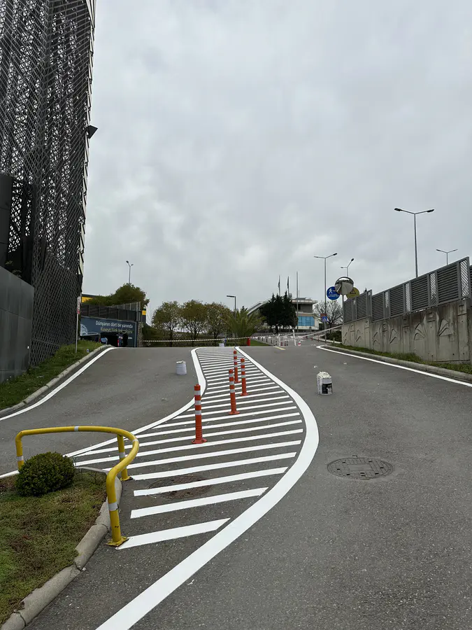 Açık Otopark Çizgi & Zemin İşaretleme