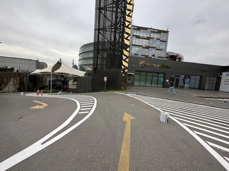 Açık Otopark Çizgi & Zemin İşaretleme