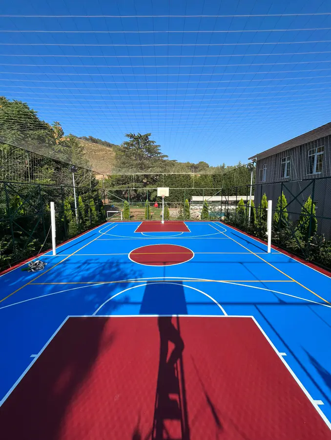 Basketbol Sahası Boyama & Akrilik Kaplama