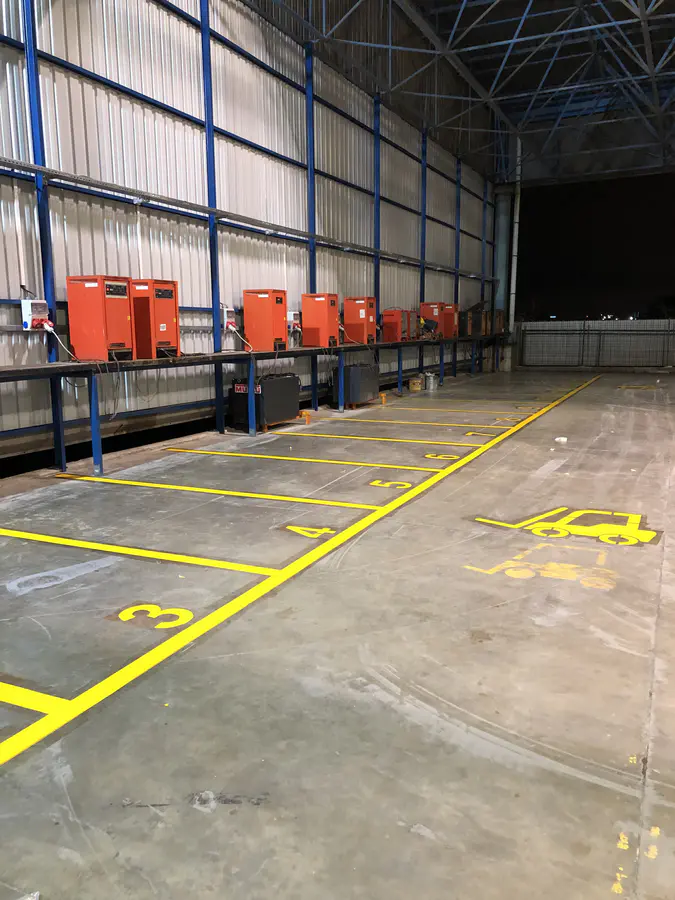 Forklift Yolu & Araç Trafik Çizgileri
