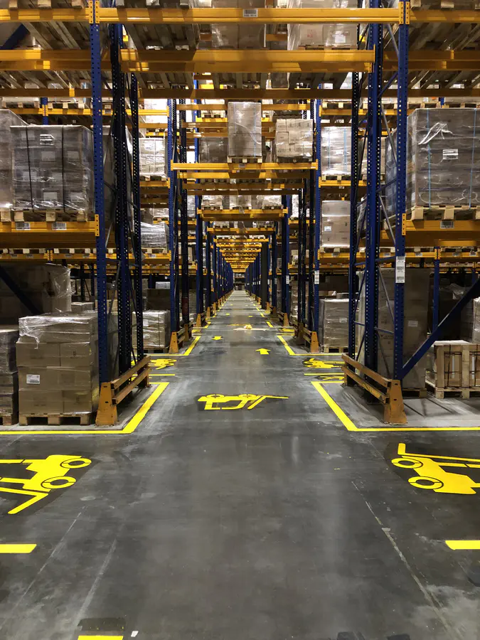 Forklift Yolu & Araç Trafik Çizgileri