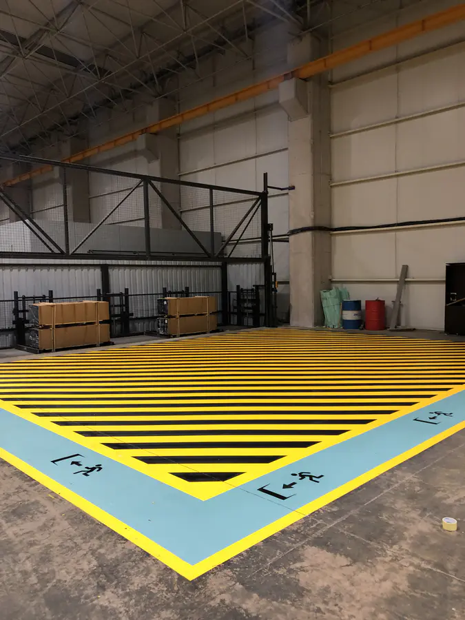 Fabrika İçi İSG Çizgi Uygulamaları