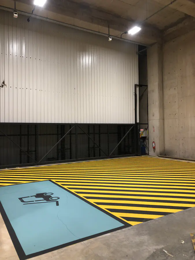 Forklift Yolu & Araç Trafik Çizgileri
