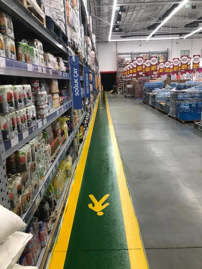 Fabrika İçi Yol Çizgileri