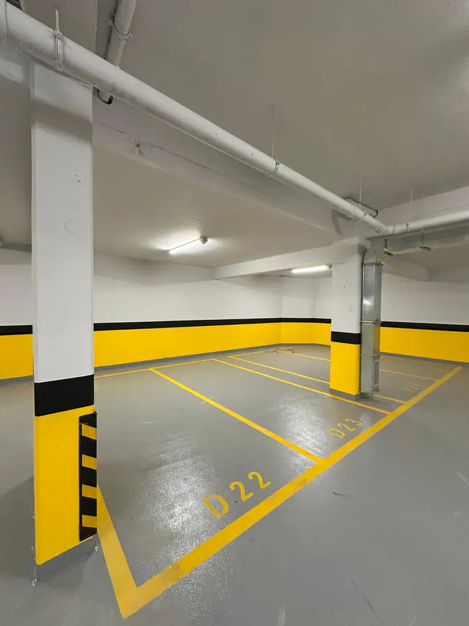 Kapalı Otopark Yol Çizgisi & Boyama