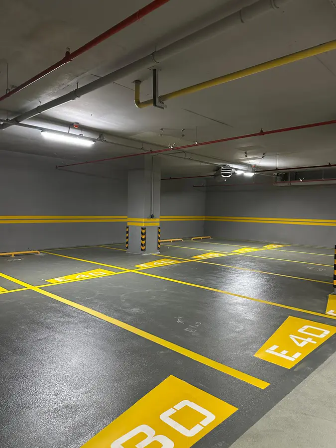 Kapalı Otopark Yol Çizgisi & Boyama