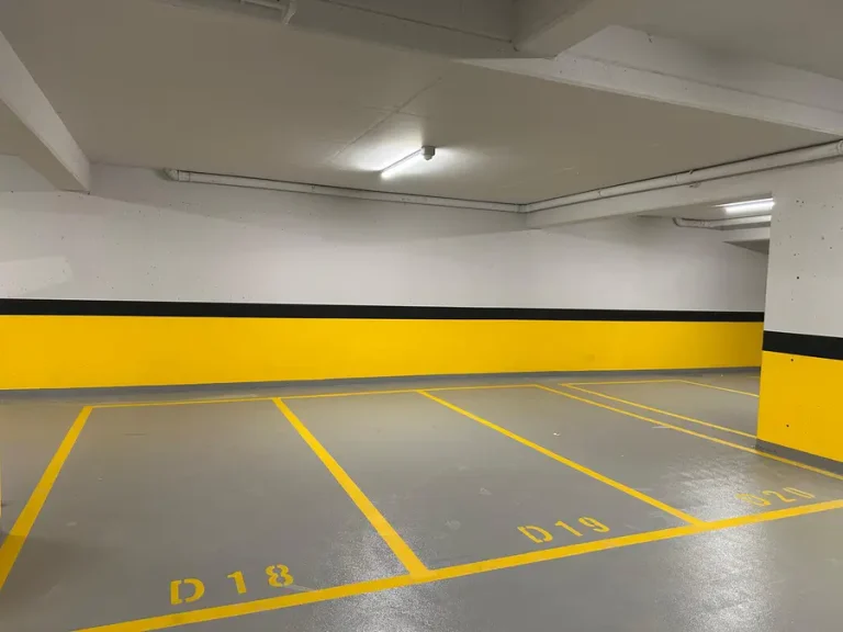 Kapalı Otopark Yol Çizgisi & Boyama