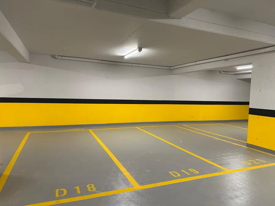 Kapalı Otopark Yol Çizgisi & Boyama