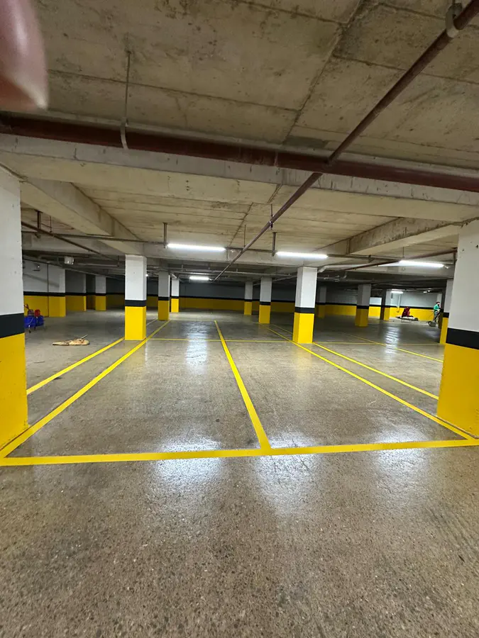 Kapalı Otopark Yol Çizgisi & Boyama