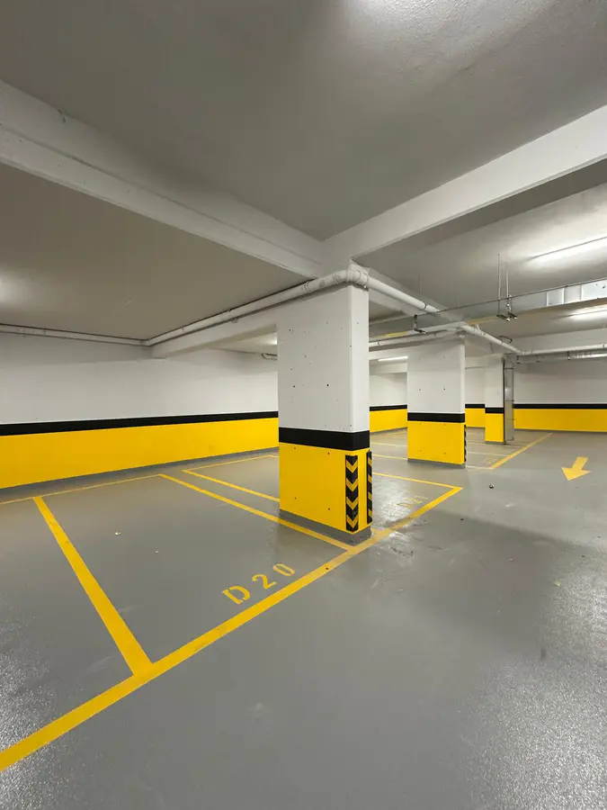 Kapalı Otopark Yol Çizgisi & Boyama