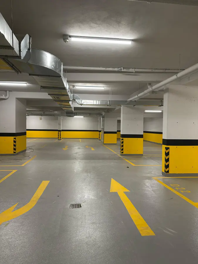 Kapalı Otopark Yol Çizgisi & Boyama
