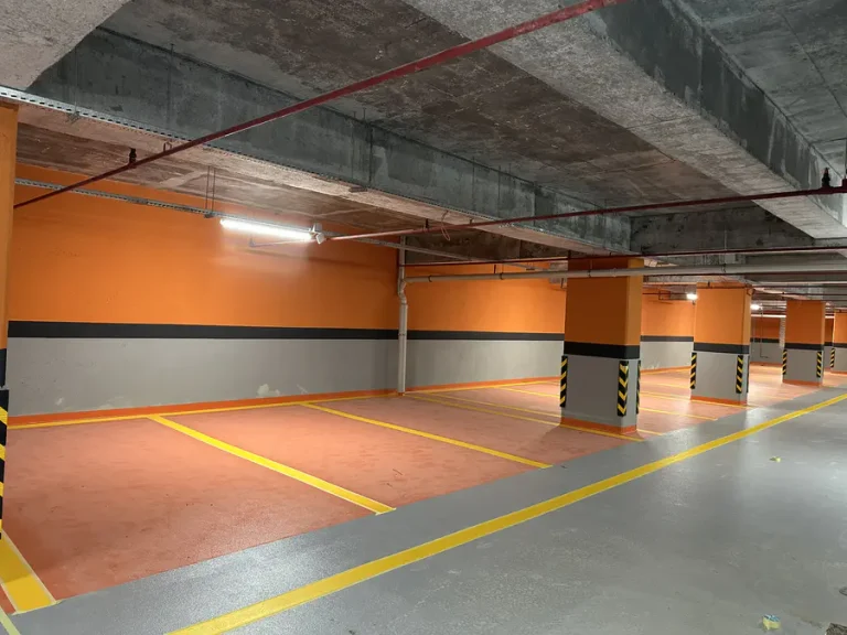 Kapalı Otopark Kolon, Duvar & Kuşak Boyama