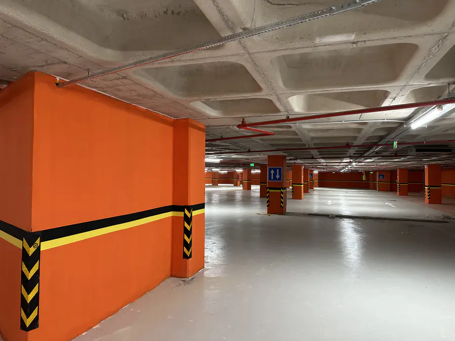 Kapalı Otopark Kolon, Duvar & Kuşak Boyama