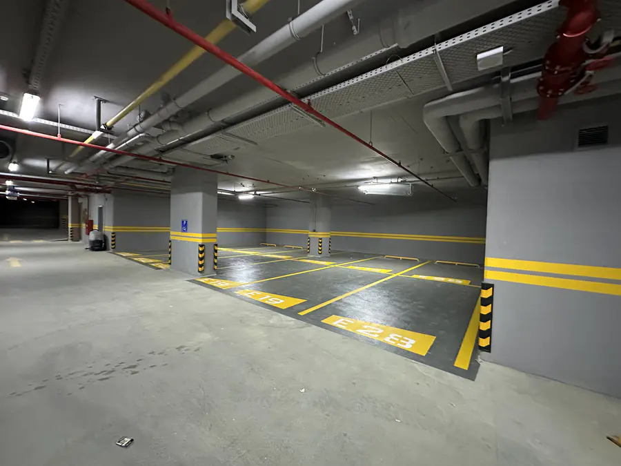 Kapalı Otopark Kolon, Duvar & Kuşak Boyama