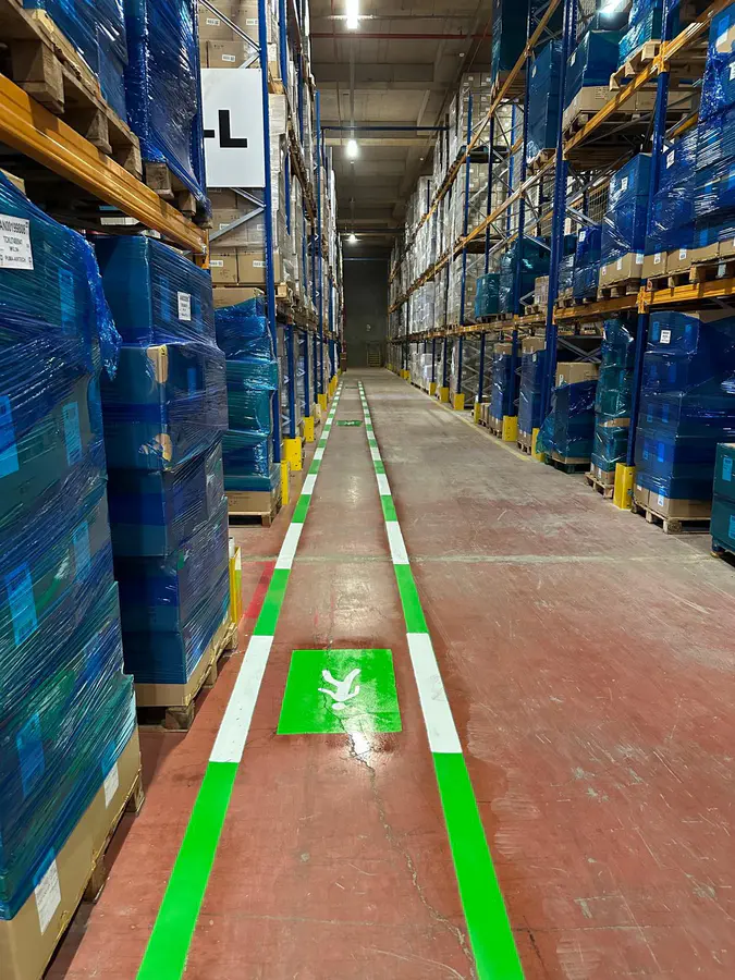 Fabrika İçi İSG Çizgi Uygulamaları