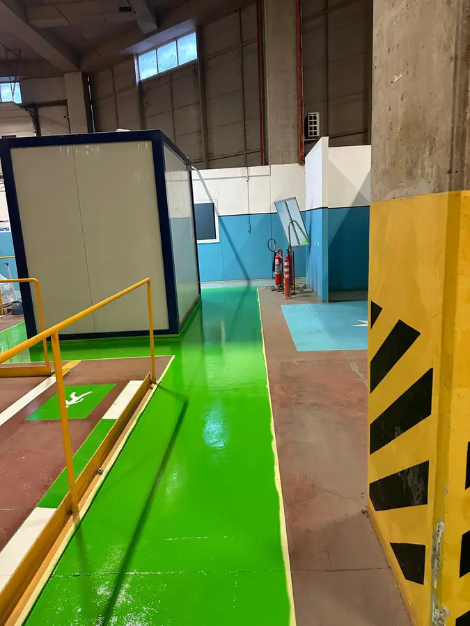 Fabrika İçi İSG Çizgi Uygulamaları