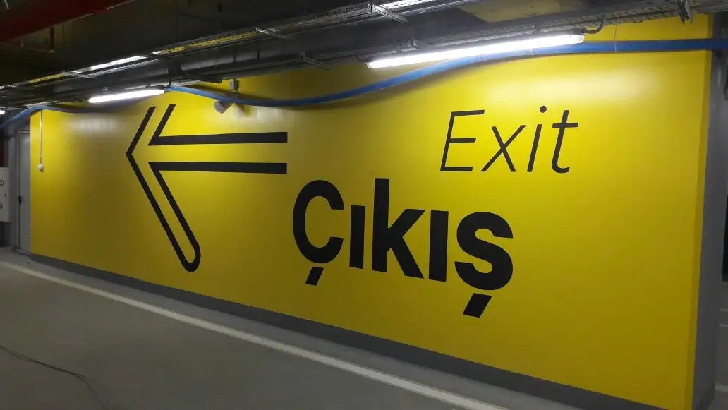 Otopark Araç Yönlendirme İşaretleri